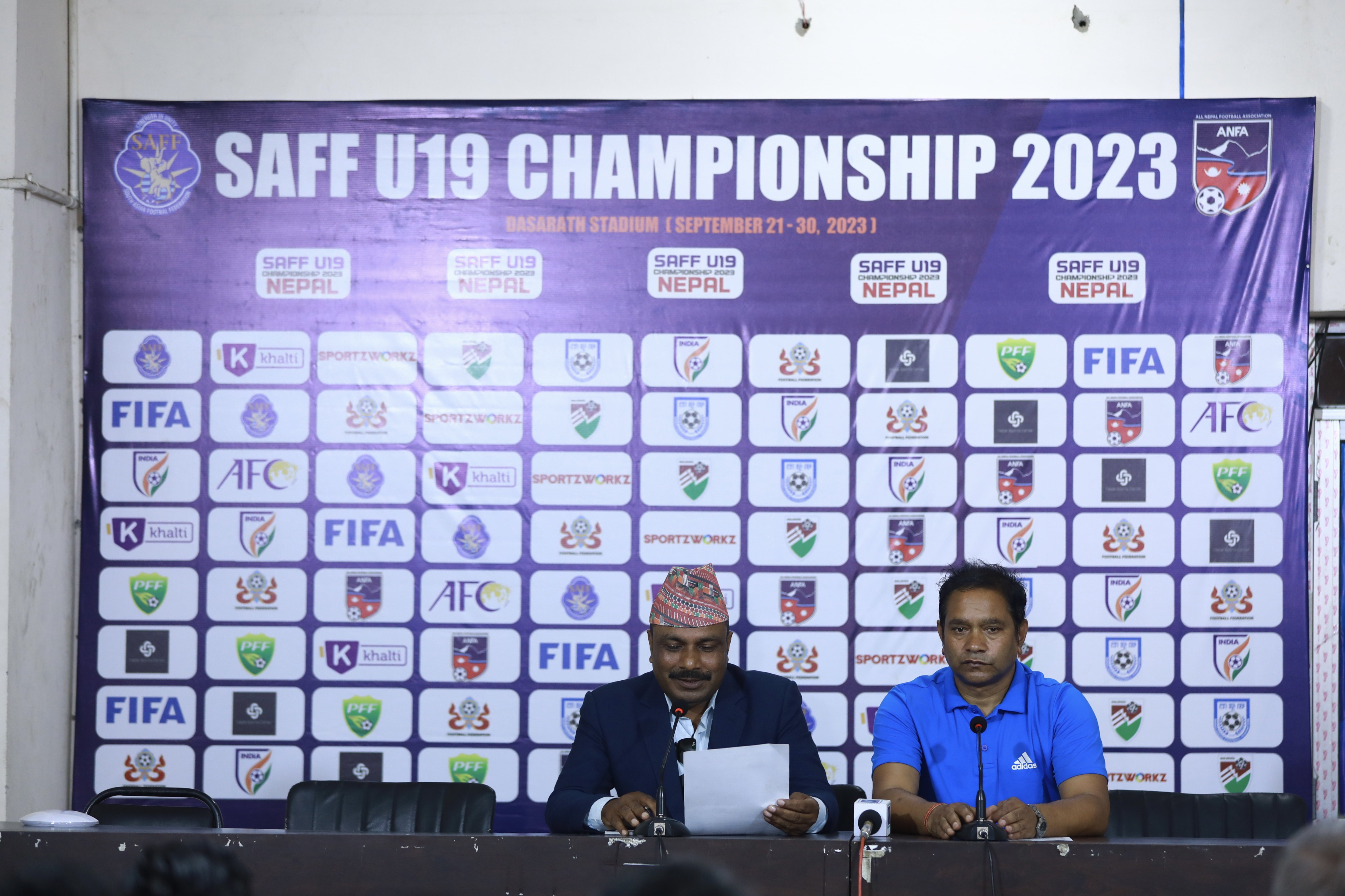 साफ यू–१९ च्याम्पियनसिपको तयारी पुरा