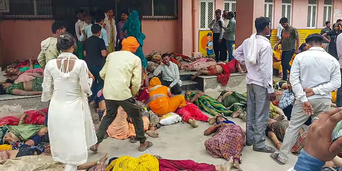 भारतको यूपीमा भागदौड मच्चिँदा मर्नेको सङ्ख्या १०० नाघ्यो
