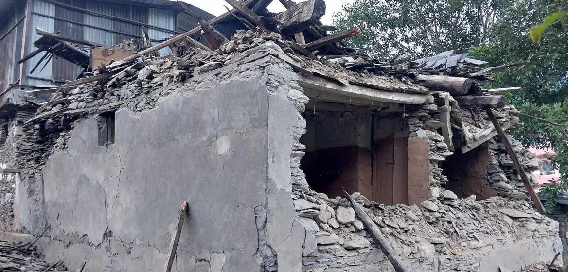 बाजुराको पूर्वी उत्तरी भेगको जगन्नाथ गाउँपालिकामा भूकम्पको घक्का