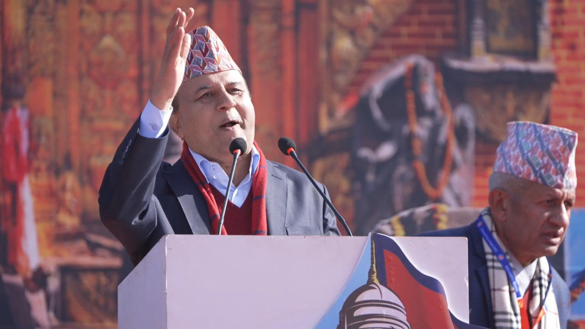 नेकपा एमाले झनै शक्तिशाली भएर उठेको महासचिव पोखरेलको दाबी