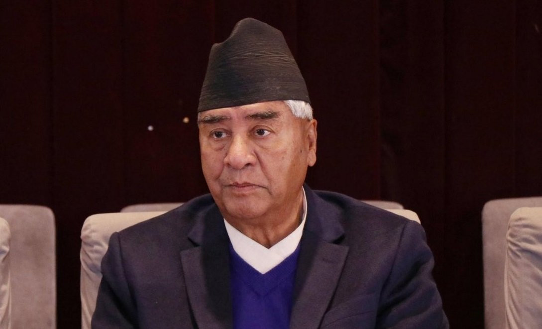 कांग्रेस सभापति शेरबहादुर देउवा आज सिंगापुर जाँदै
