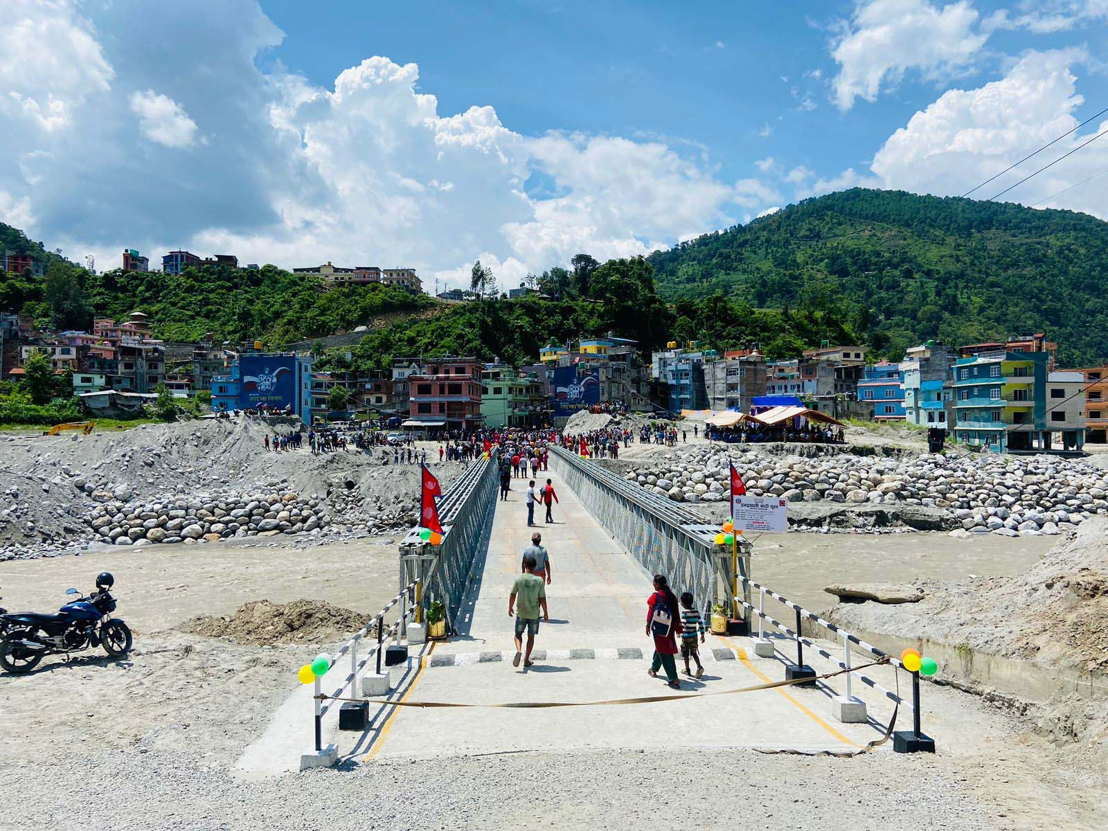 बेलिबृज निर्माण सम्पन्न