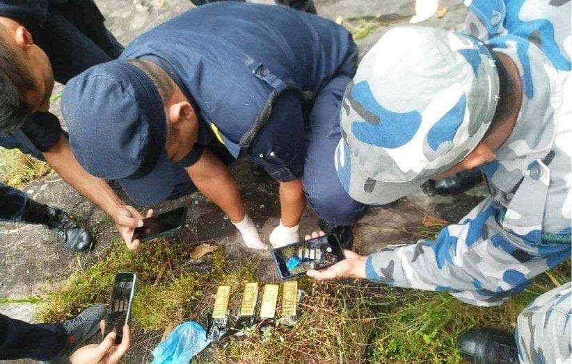 दोलखामा ११ किलो तस्करीको सुन : काठमाडौँबाट चिनियाँ नागरिकसहित तीनजना पक्राउ