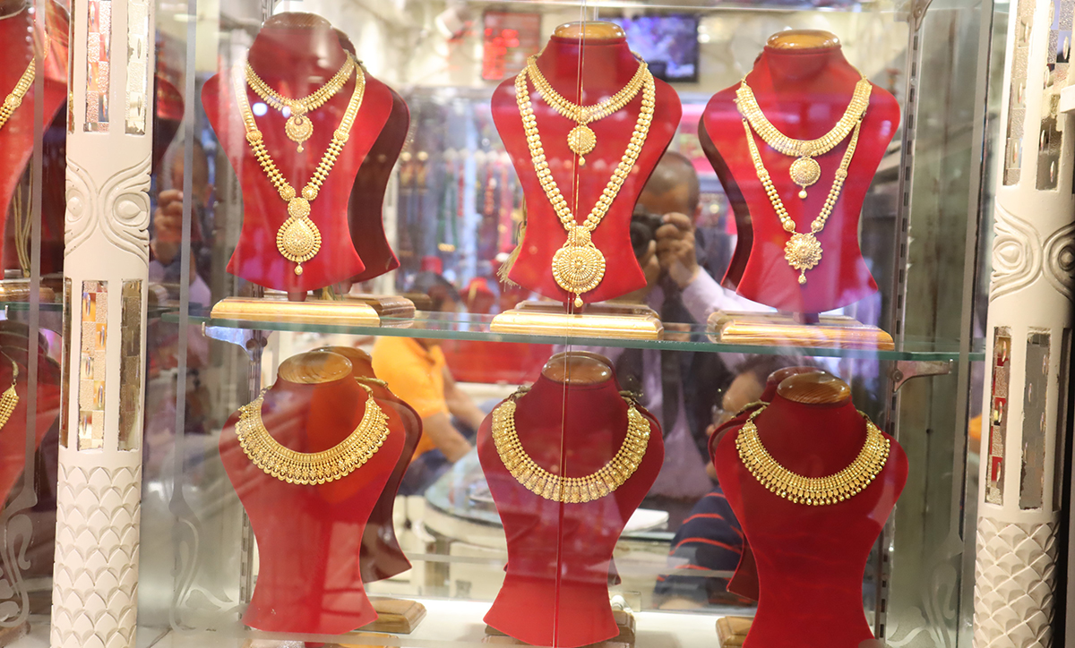 सुनको मूल्यमा नयाँ कीर्तिमान, प्रतितोला ३ लाख ९ हजार पुग्यो