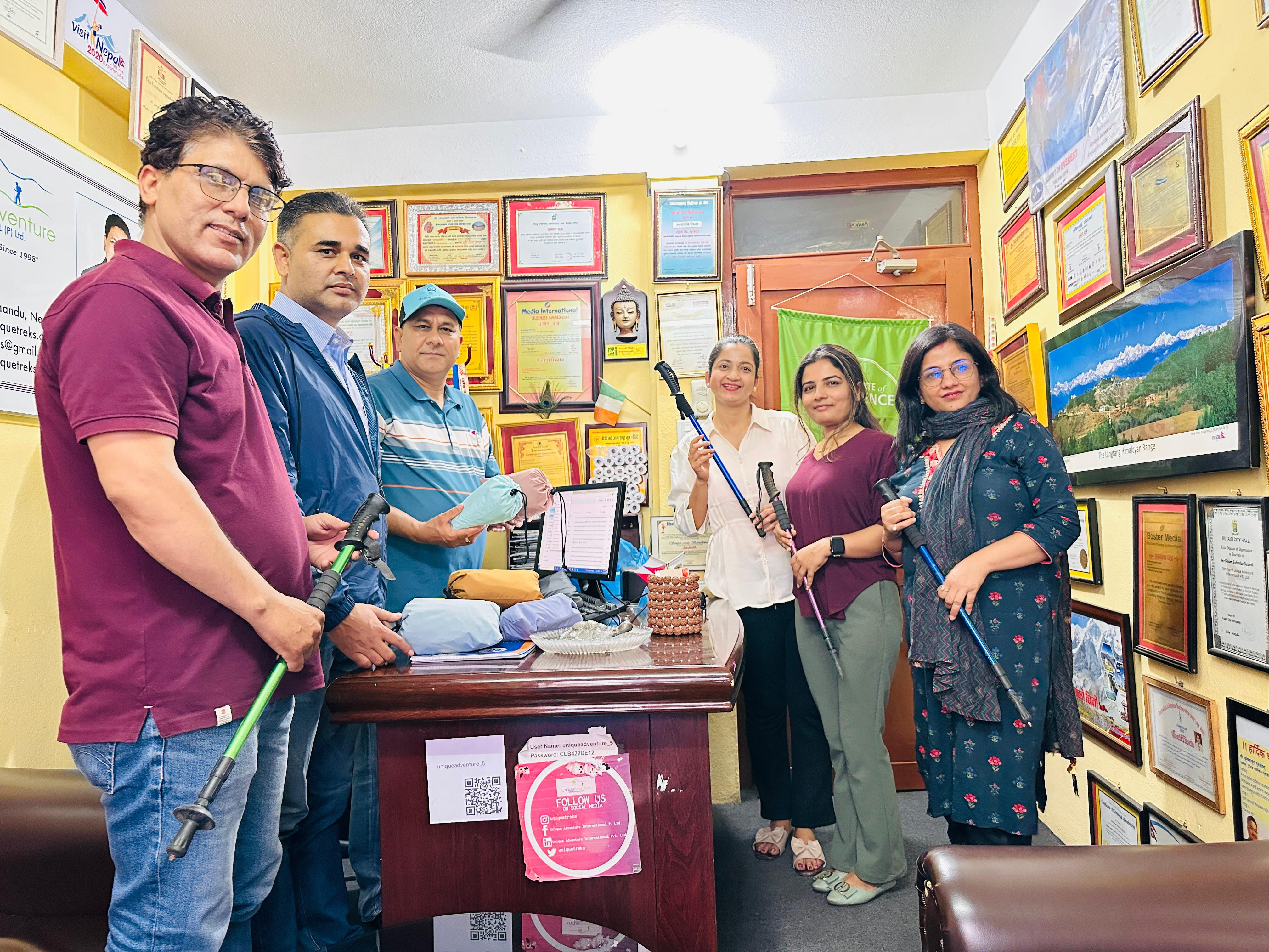 पदमार्ग प्रवर्दनमा युनिक एड्भेन्चर ईन्टरनेसनलको पहल