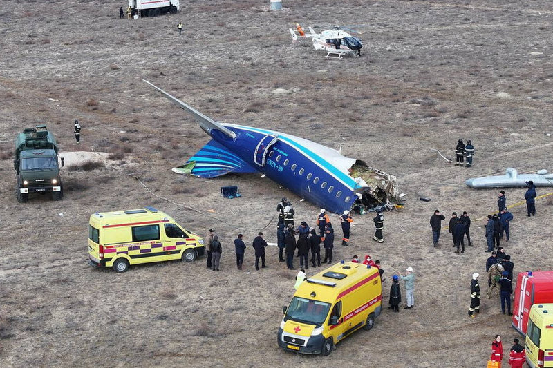 रूसले विमान दुर्घटना गराउने जिम्मेवार व्यक्तीलाई दण्डित गर्छ :अजरबैजान