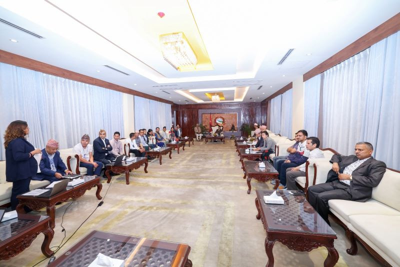 सत्ता पक्षीय दलका शीर्ष नेताको बैठक बालुवाटार सुरु