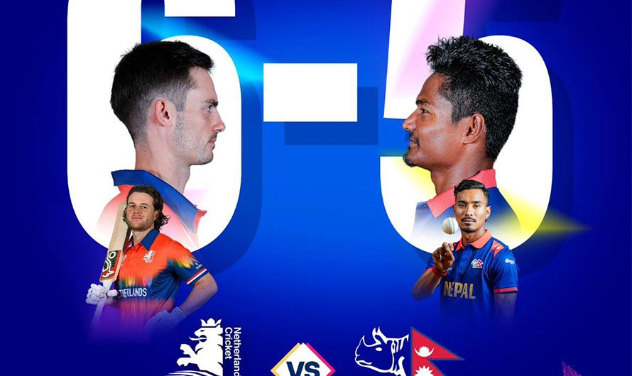 नेपाल १० वर्षपछि आज विश्वकप खेल्दै : आज नेपाल र नेदरल्यान्ड्स भिड्‌ने