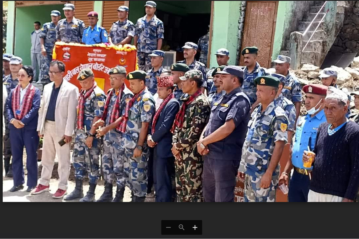 दार्चुलामा स्थापित बिओपी उद्घाटन