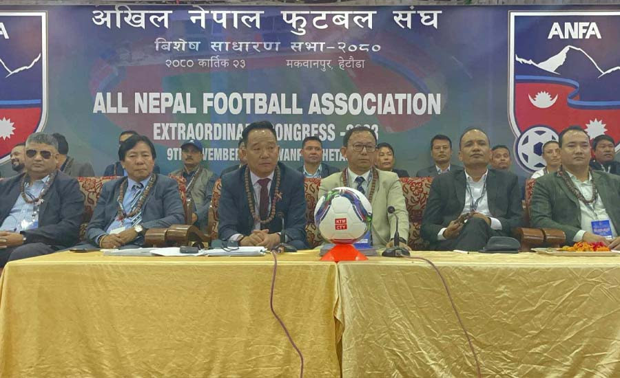 एन्फाको विशेष साधारण सभामा कडा सुरक्षाबीच मतदान सुरु