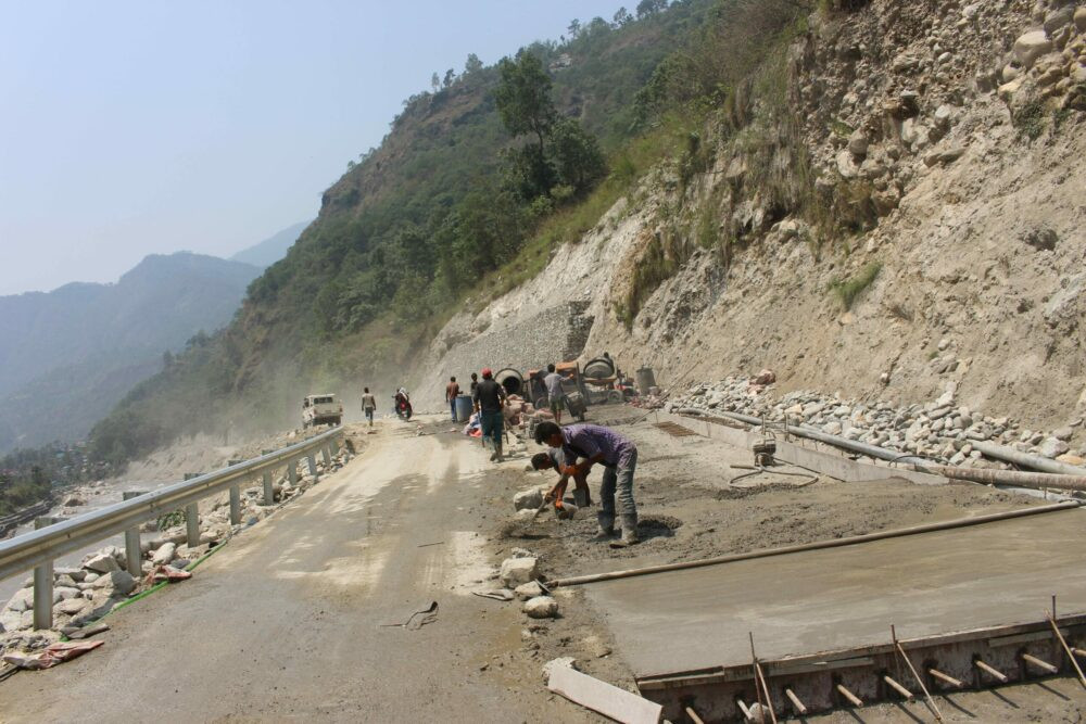 बेनी–गलेश्वर सडक स्तरोन्नतिमा आशालाग्दो प्रगति
