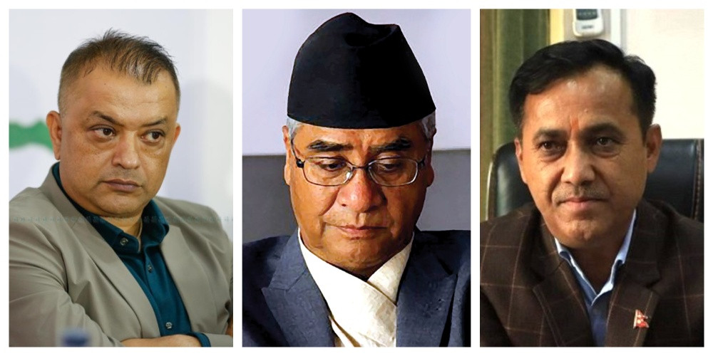 सभापति देउवा र महामन्त्रीद्वय थापा र शर्माबीचको बैठक फेरि बस्ने गरी सकियो