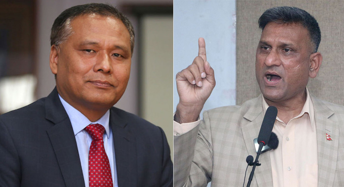 रमेश खरेलले कुलमान घिसिङविरुद्ध अख्तियारमा दिए उजुरी