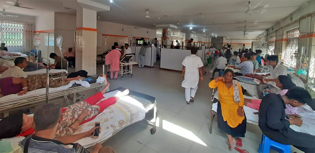 धरानमा डेङ्गुु अस्पताल सञ्चालन