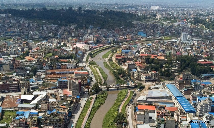 काठमाडौँका नदी किनारमा 'थप २० मिटर' छोड्नुपर्ने मापदण्ड खारेज