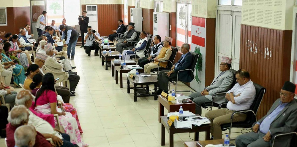 महामन्त्रीद्वयका प्रतिवेदनमा छलफल गर्न, कांग्रेस केन्द्रीय समिति बैठक बस्दै