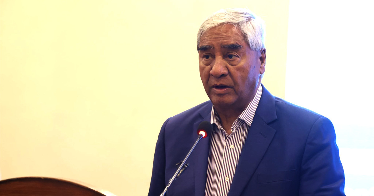 प्रजातन्त्र प्राप्तिमा चन्द्रशेखरको योगदान महत्त्वपूर्ण : सभापति देउवा