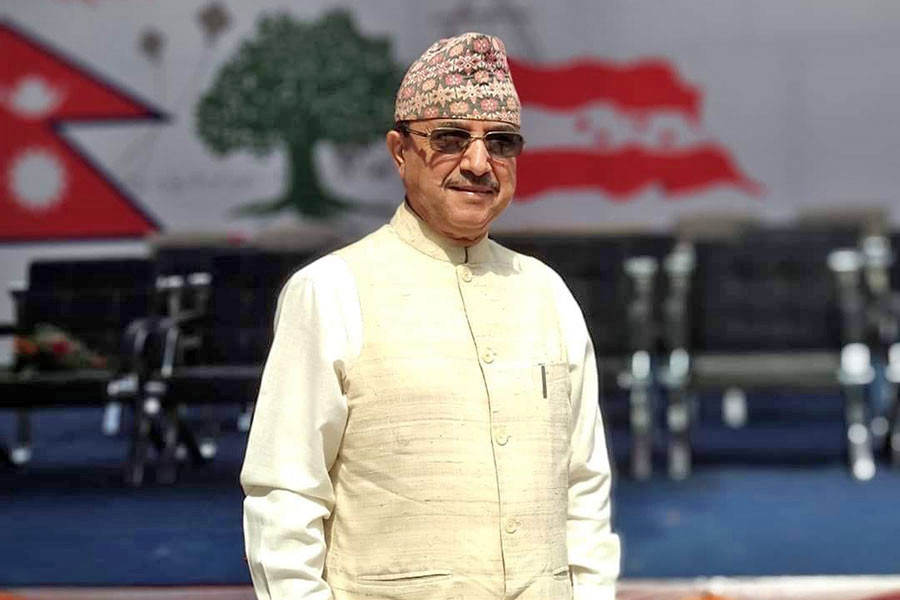कार्यवाहक प्रधानमन्त्रीको जिम्मेवारी रक्षामन्त्री पूर्णबहादुर खड्कालाई