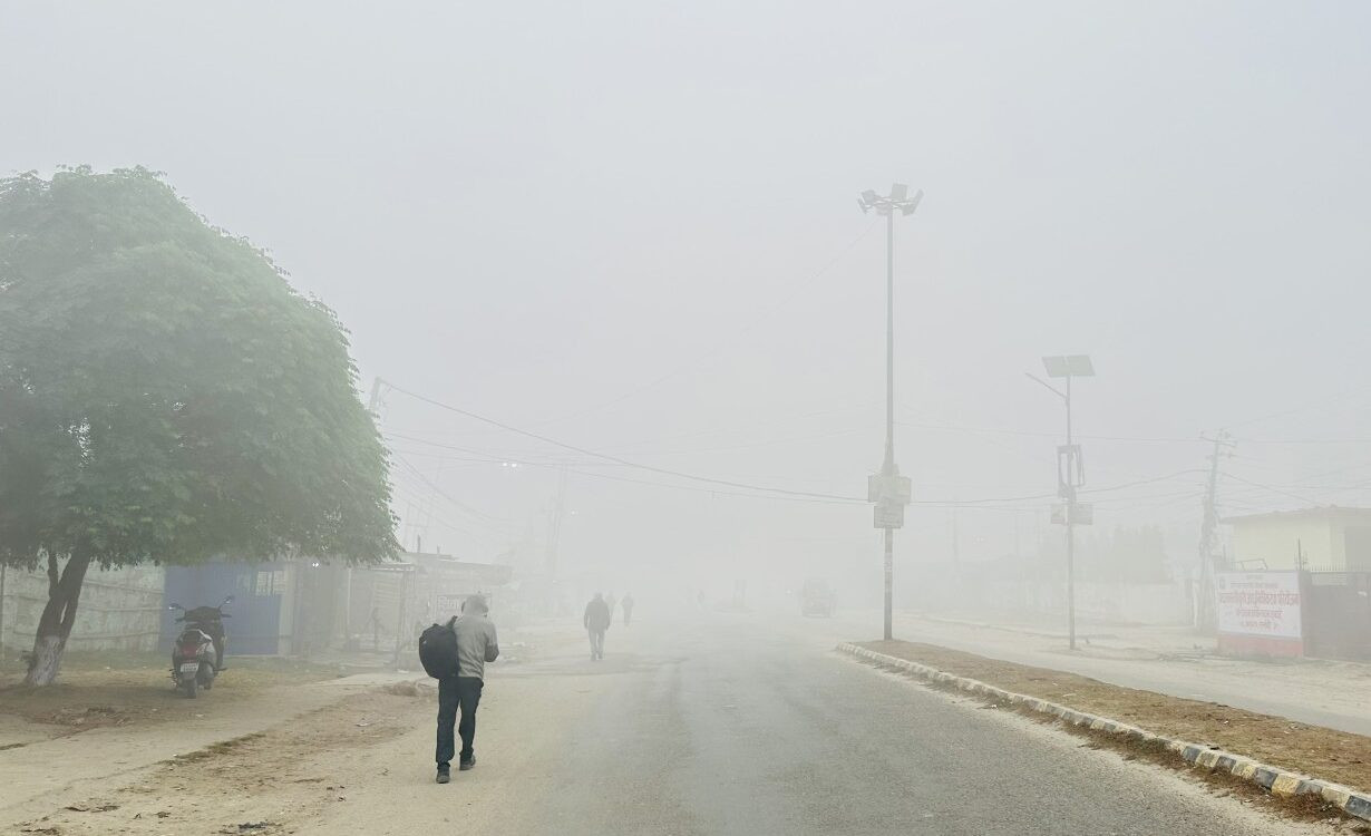 तराईका केही स्थानमा अहिले हुस्सु र कुहिरो