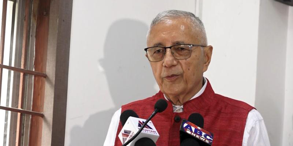 तपाईँ ढुक्क हुनुस् राष्ट्रपतिको निर्वाचनमा कांग्रेसको उम्मेदवारले जित्छ : डा. कोइराला