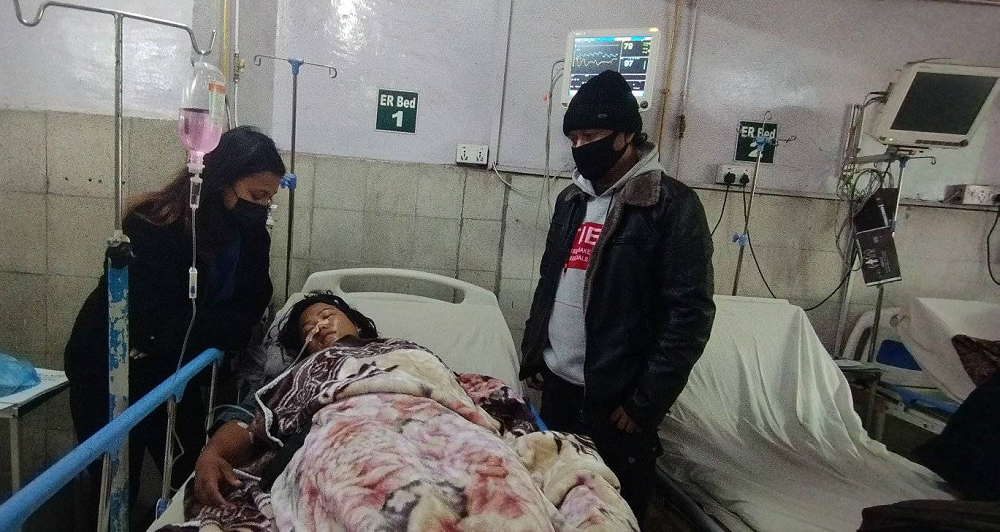 शर्मिला वाइबाले विष पिएर गरिन् आत्महत्या प्रयास