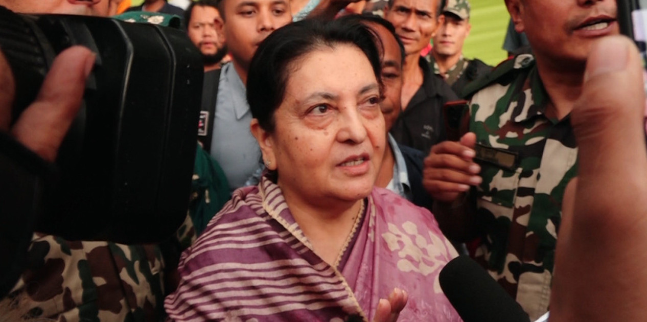 लघुवित्त तथा मिटरब्याज पीडितका समस्या समाधान गर्न पूर्वराष्ट्रपति भण्डारीको आग्रह