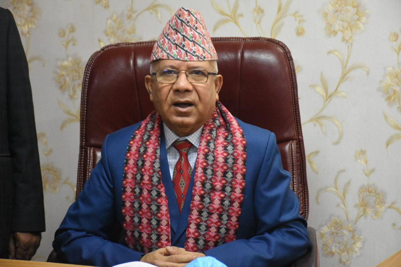 अध्यक्ष नेपालद्वारा शुभकामना