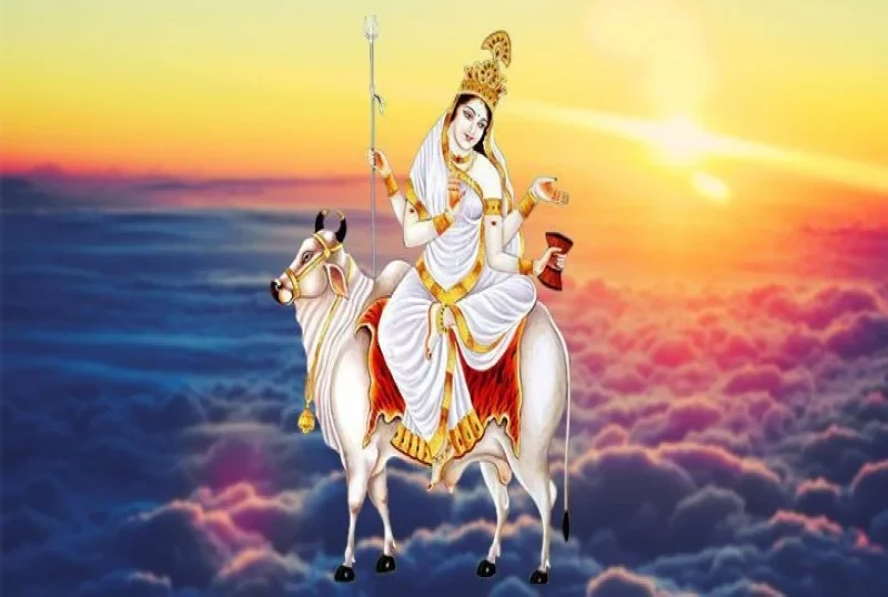 नवरात्रको आठौँ दिन महागौरी देवीको विधिपूर्वक पूजा आराधना गरिँदै