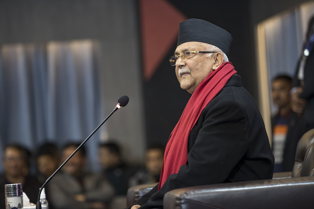 भारत भ्रमणमा नेपाली भूमिमाथि दाबेदारी प्रस्तुत गर्न प्रधानमन्त्रीलाई ओलीको सुझाव