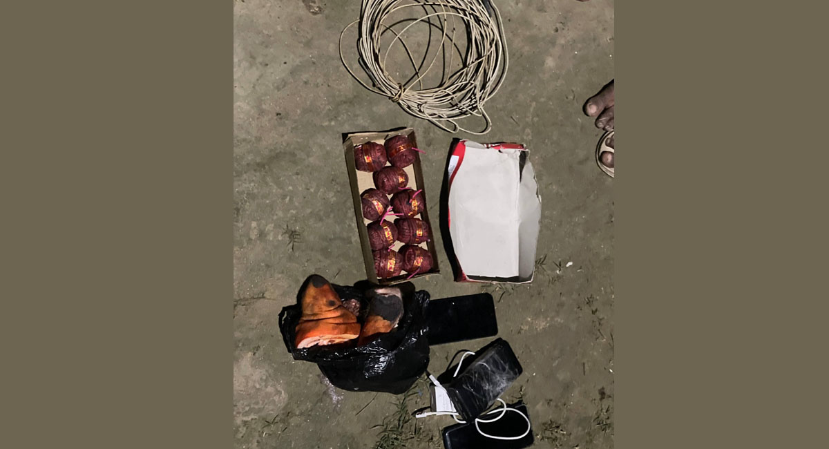 वीरगन्जमा ठूलो सुरक्षा अपरेशन : ९ थान बमसहित ३ जना पक्राउ