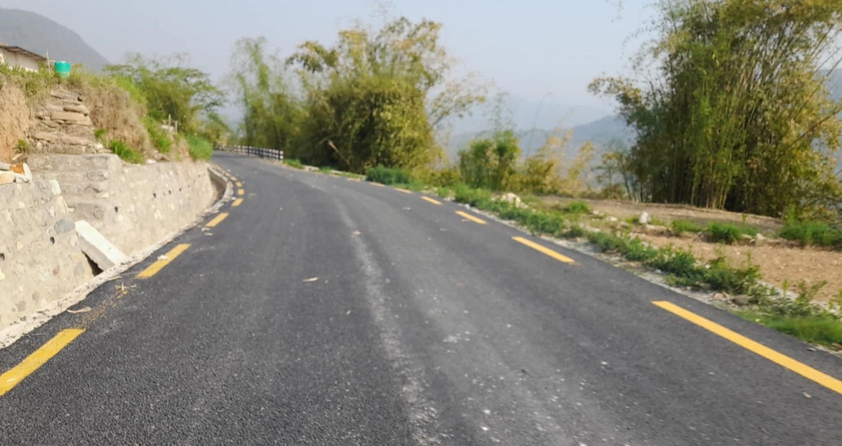 गुल्मीको तम्घास‐सिमीचौर‐राङ्बास‐खज्र्याङ सडक एक महिना बन्द हुने