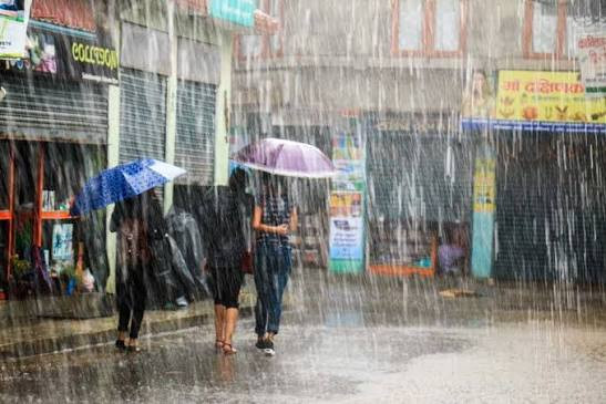 देशका विभिन्न स्थानमा आज धेरै भारी वर्षाको सम्भावना