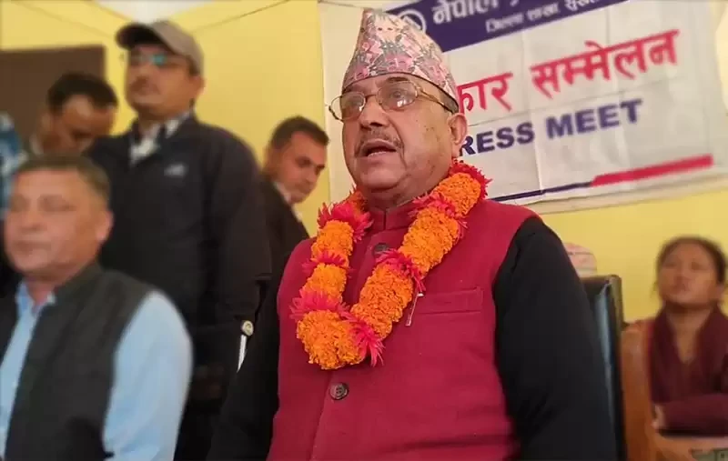 ओलीले देउवालाई पुस १० मा धोका दिएकाले गठबन्धन भत्कायौं: उपसभापति खड्का