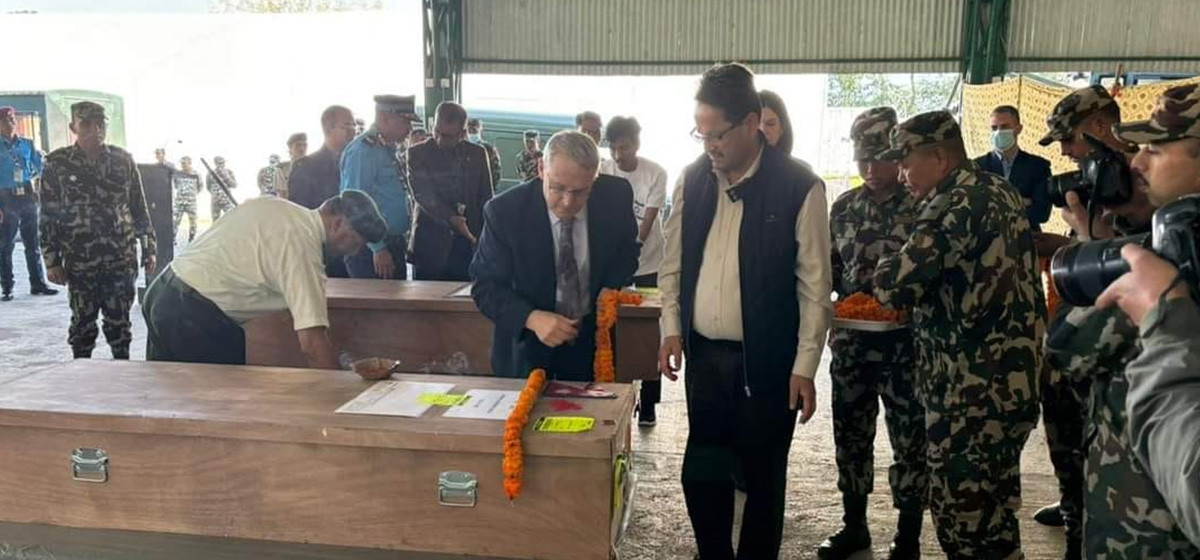 इजरायलमा मृत्यु भएका नेपाली विद्यार्थीहरुप्रति श्रद्धाञ्जली अर्पण