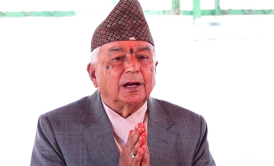 राष्ट्रपति पौडेलद्धारा प्रजातन्त्र दिवसको अवसरमा शुभकामना व्यक्त