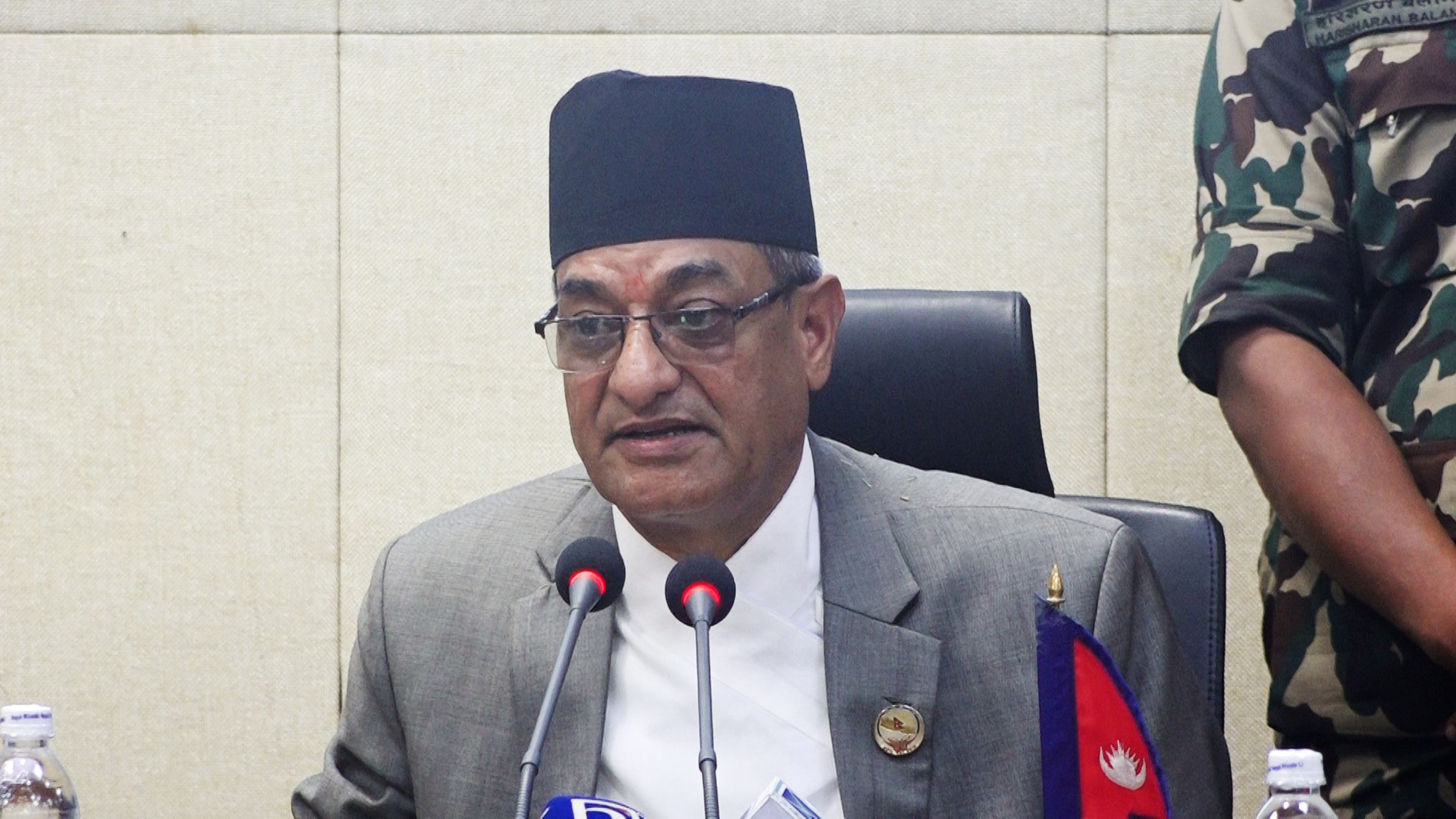 भ्रष्टाचार निवारण ऐनलाई समितिबाट छिट्टै पारित गर्न गृहमन्त्रीको आग्रह