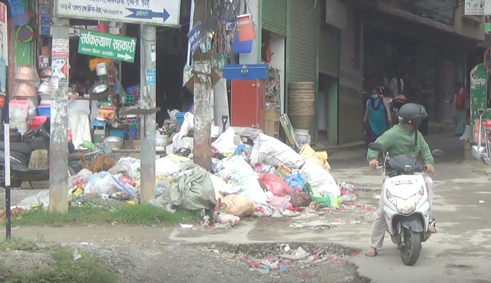 दमौलीको फोहर पुनः भतेरीमा