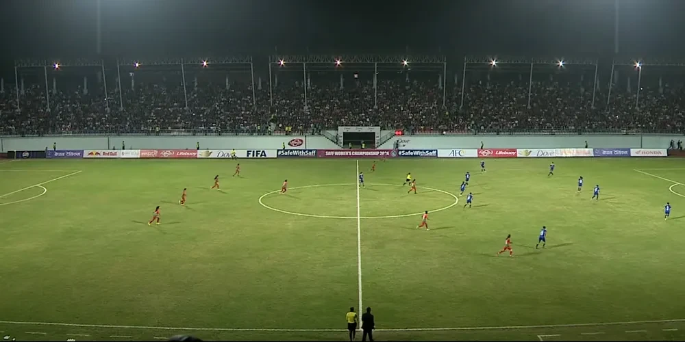 साफ वुमेन्स च्याम्पियनसिप फाइनलमा नेपाल र बंगलादेश १/१ को बराबरीमा