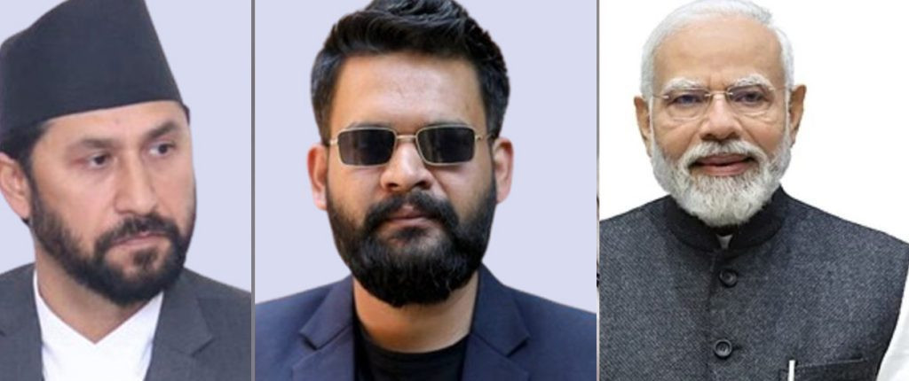 भारतका प्रधानमन्त्री मोदीले दिए रवि लामिछाने बालेन्द्र शाहलाई बधाई तथा शुभकामना