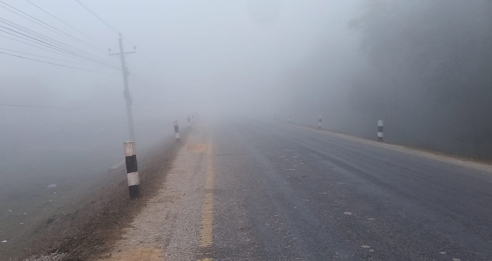 आजको मौसम : तराईमा हुस्सु, हिमाली भेगमा हिमपात