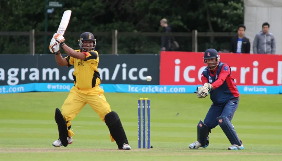 पि.एन.जीले नेपाललाई दियो २०४ रनको लक्ष्य