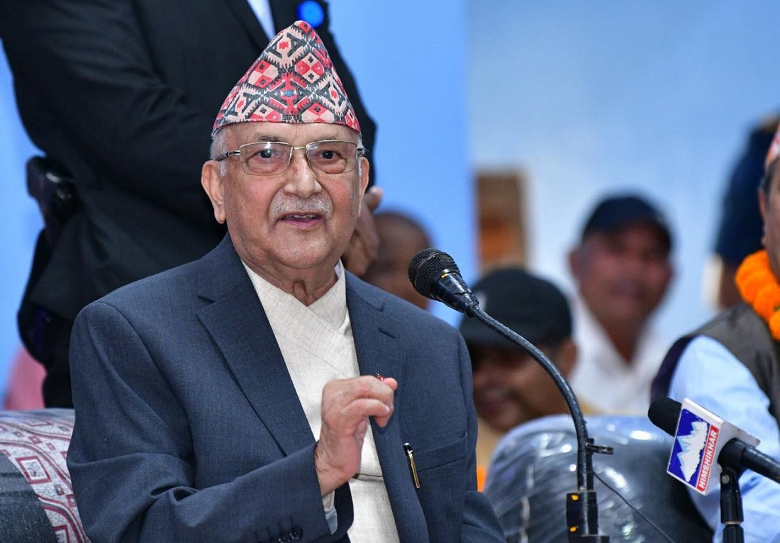 बलियो राष्ट्रिय शक्तिको जगमा मात्रै मुलुकमा राजनीतिक स्थायित्व कायम हुन्छ : अध्यक्ष ओली