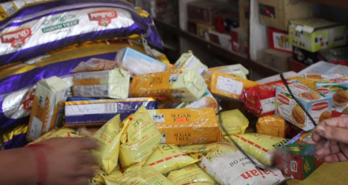 बजार अनुगमन, साढे आठ हजार बराबरको सामान नष्ट