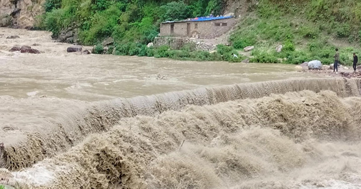 १३ जिल्लाका साना नदीमा आकस्मिक बाढीको जोखिम, सतर्क रहन आग्रह