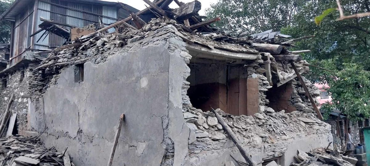 बझाङ केन्द्रबिन्दु भएर फेरि गयो भूकम्प