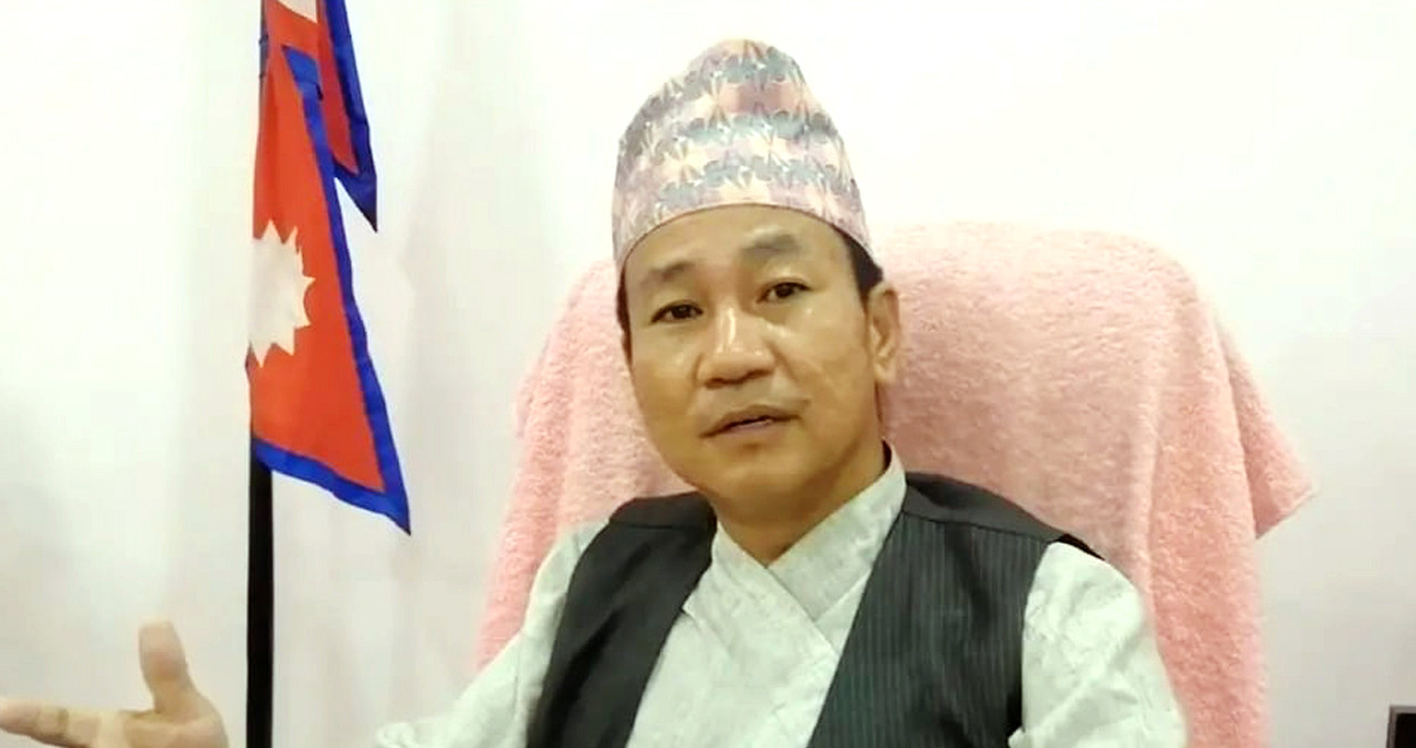 प्रधानमन्त्री र राष्ट्रपतिलाई हर्क साम्पाङको निम्तो