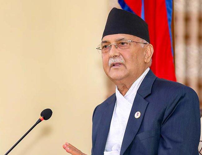 नेकपा एमालेका अध्यक्ष केपी ओली भन्छन् , जसरी भए पनि यो सरकार मिल्काउनुपर्छ