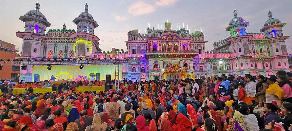 सीताराम विवाह पञ्चमी महामहोत्सव आजदेखि जनकपुरधाममा शुरू हुँदै