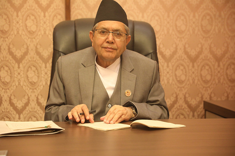 संसद्‌ भवन निर्माणको ढिलाइबारे सभामुखको असन्तुष्टि, मन्त्रीसहित सचिवसँग छलफल गर्दै