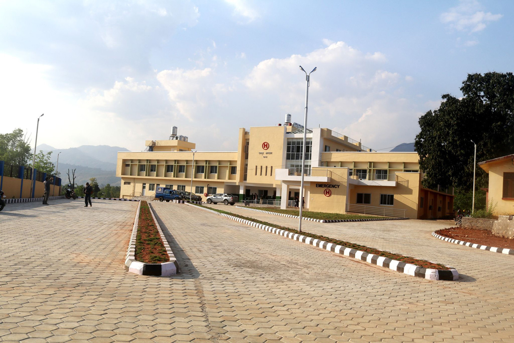 रामपुर अस्पताल भवन निर्माण सम्पन्न